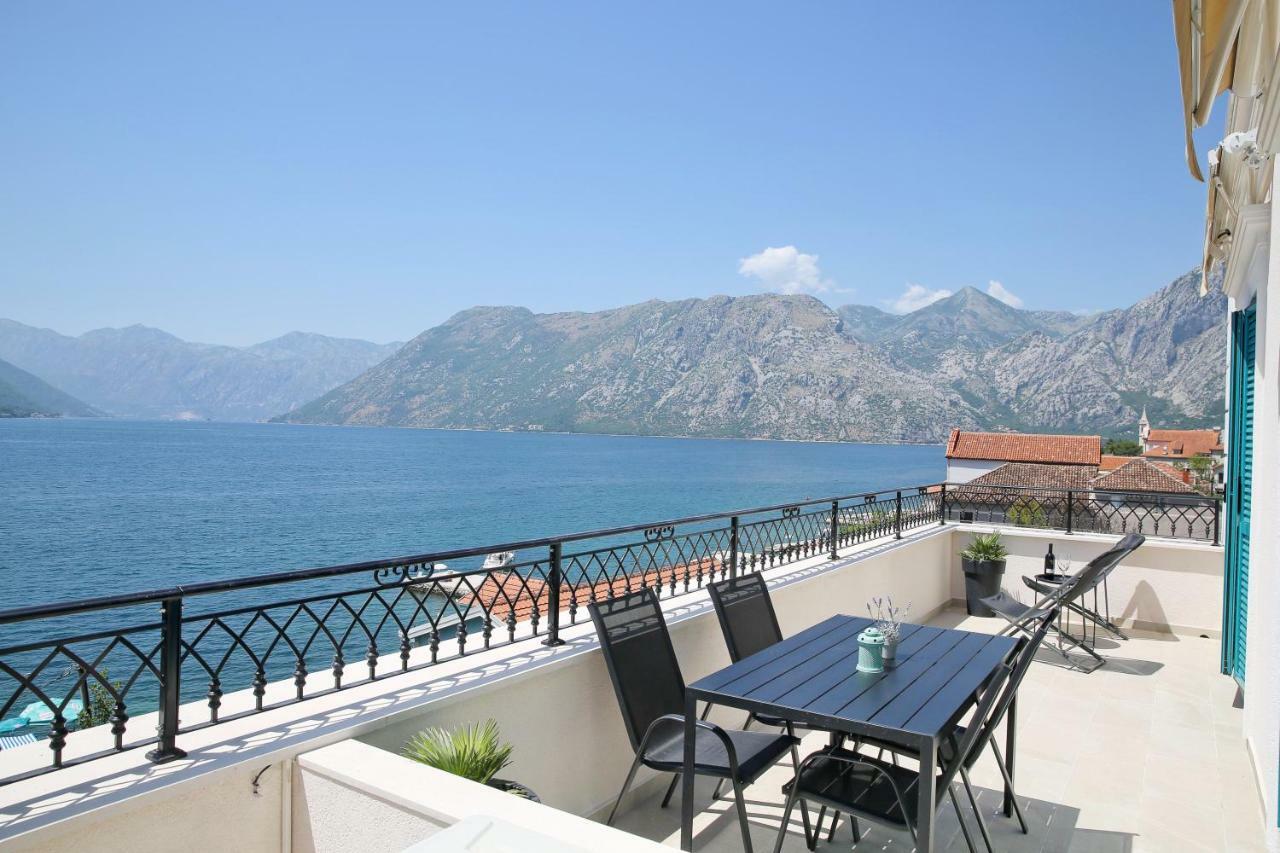 Apartments Boka Blue Dobrota Kotor Exterior foto